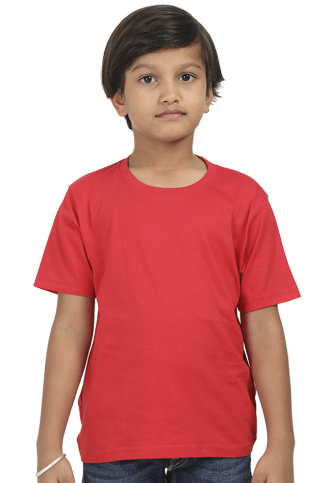 Classic Boy's Round Neck Half Sleeve Tee