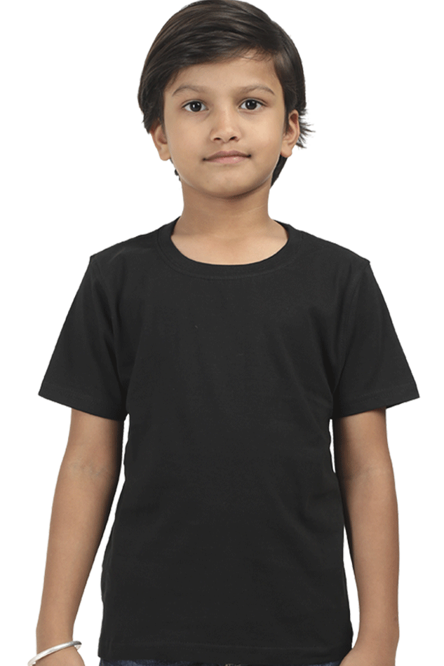 Classic Boy's Round Neck Half Sleeve Tee