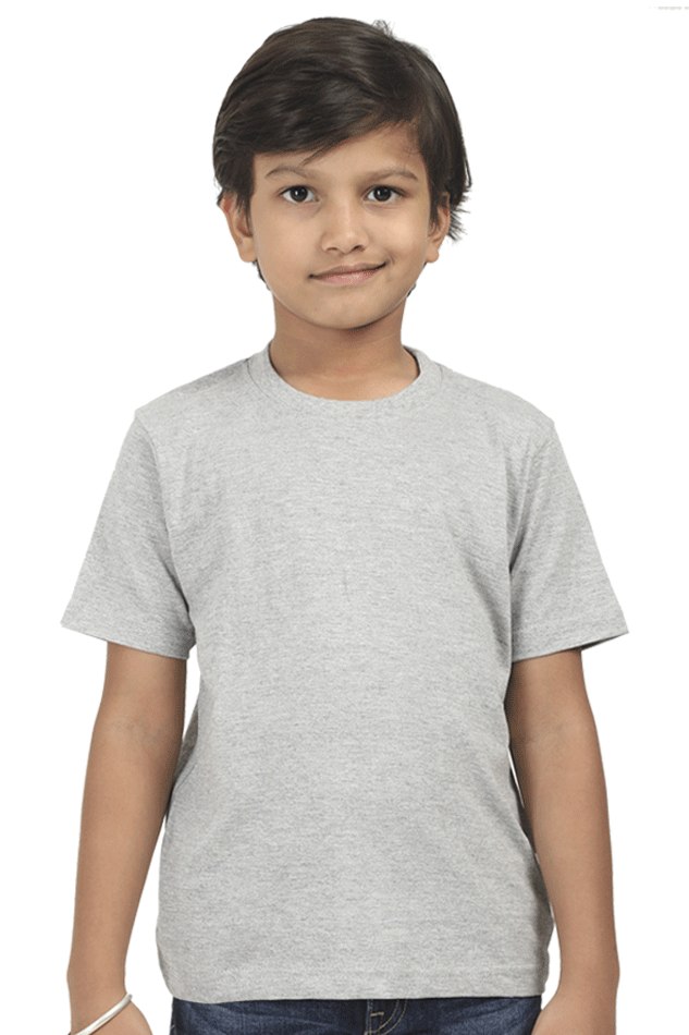 Classic Boy's Round Neck Half Sleeve Tee