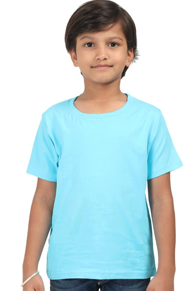 Classic Boy's Round Neck Half Sleeve Tee